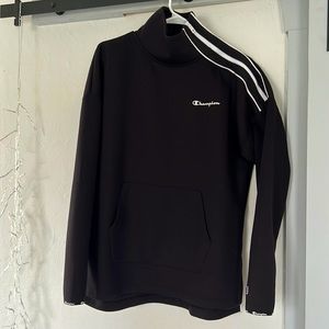 Medium Black Champion Sweatshirt (with side zip up)